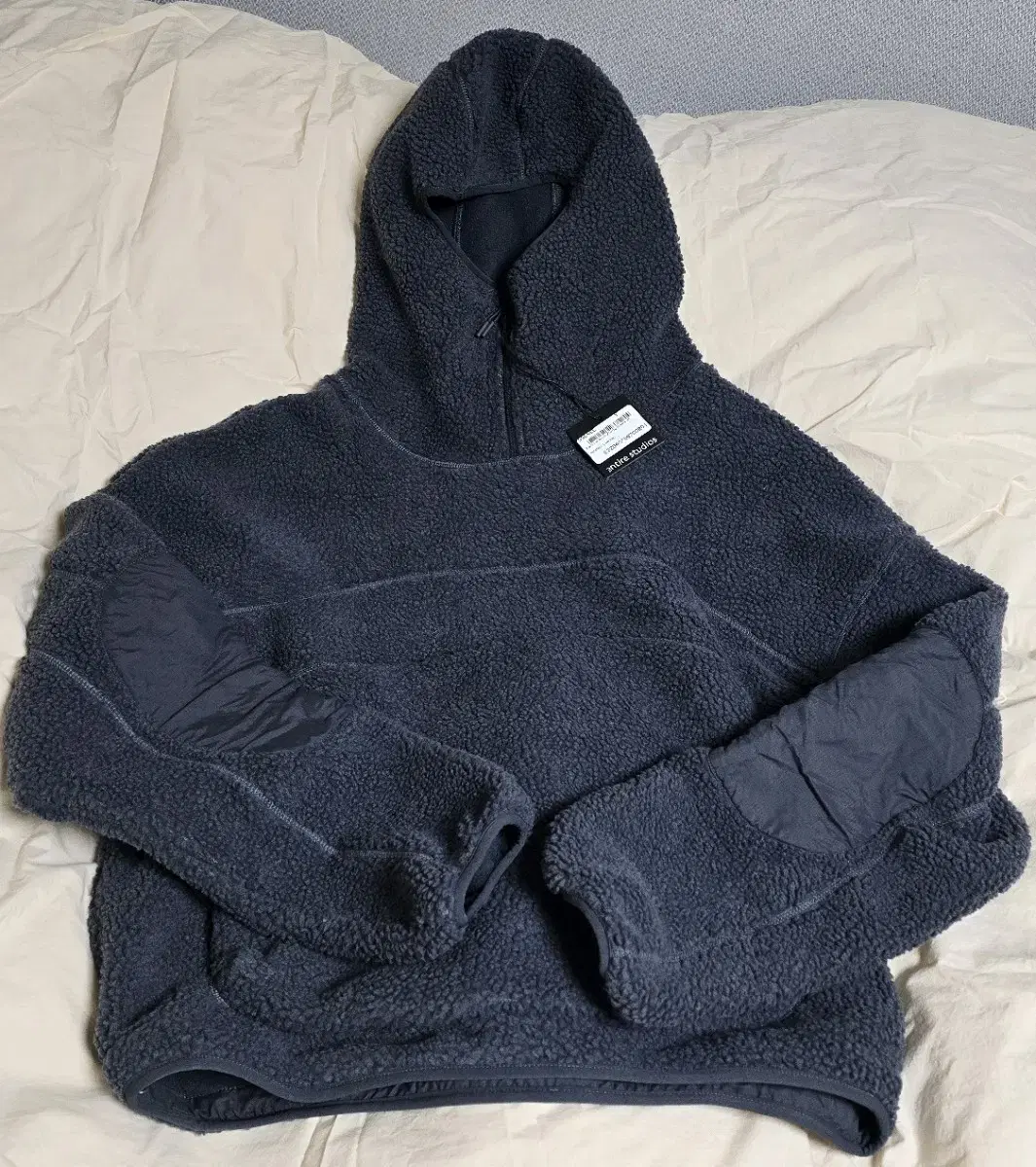 FLUFFY FLEECE V2_Charcoal